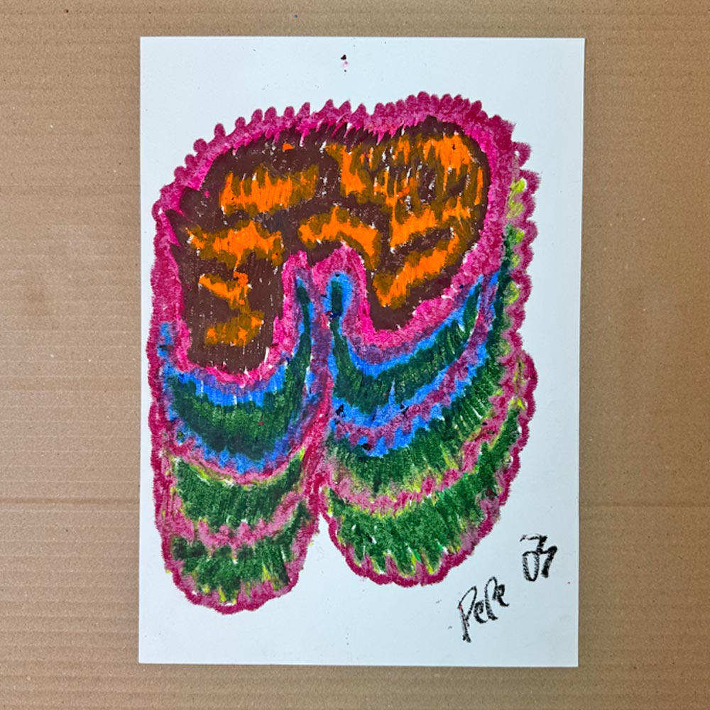 Chasquido. Dibujo original.
