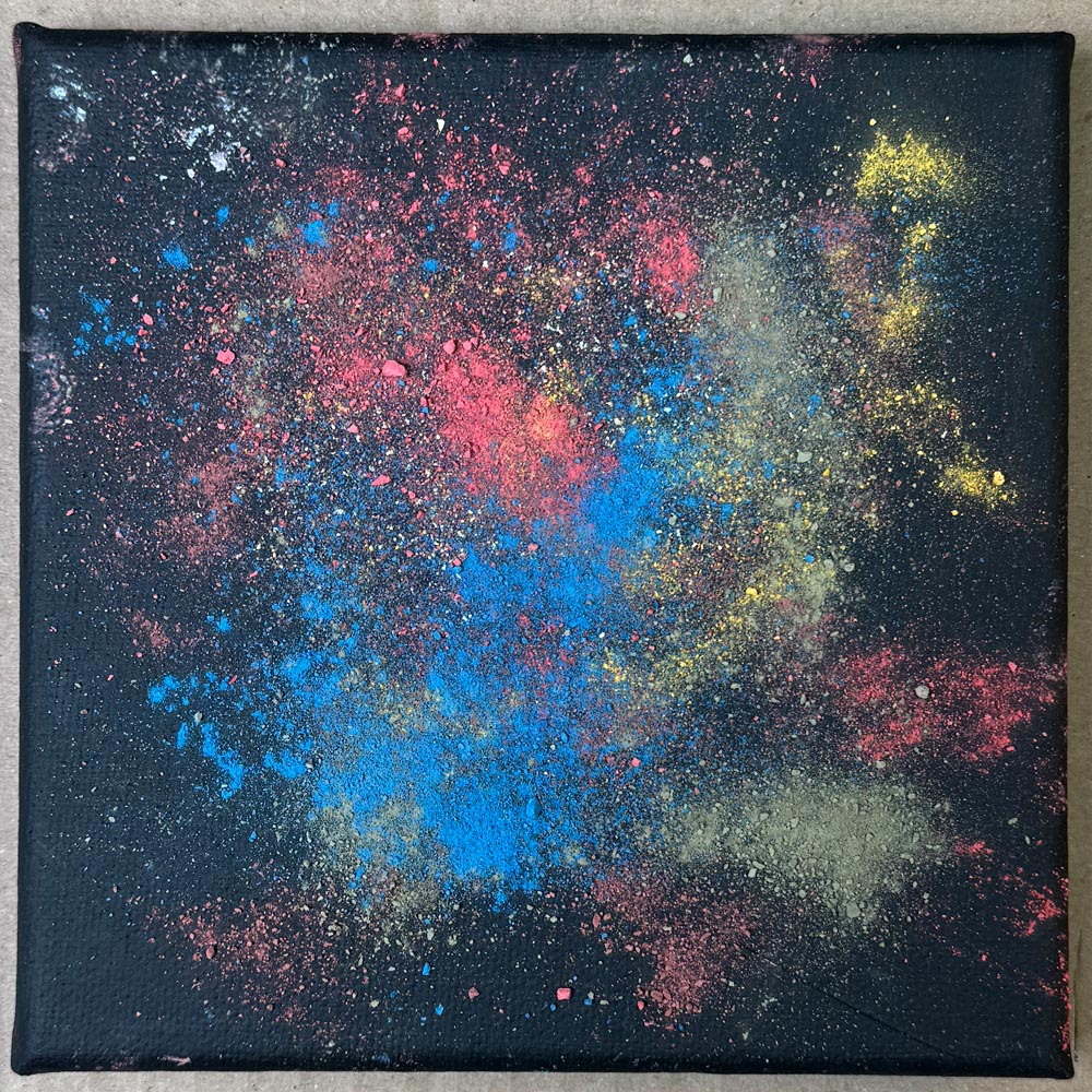 Universo pequeño. Lienzo.